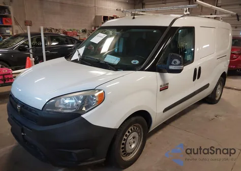 2016 Ram Promaster City Tradesman from USA, damaged, VIN ZFBERFAT6G6B52627